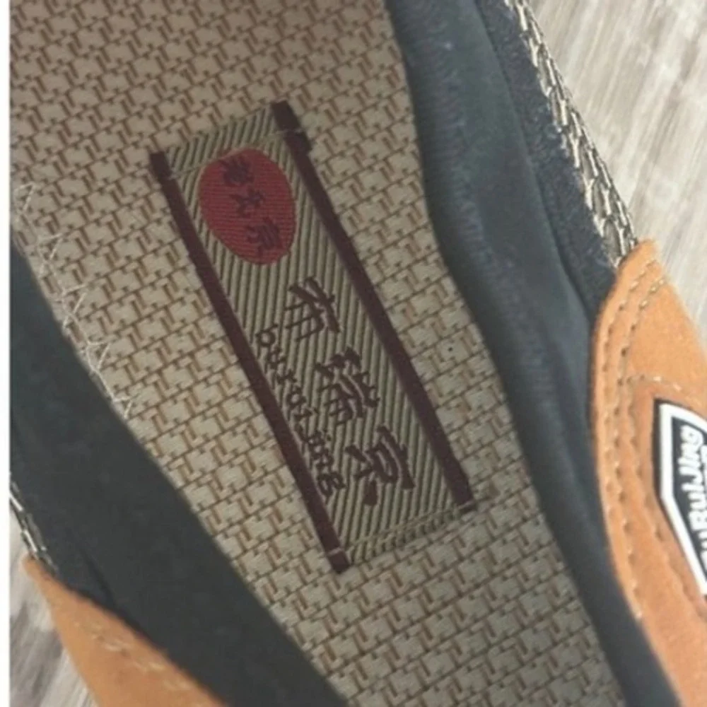 BuRuiJing Mens Slip On Mesh Sneakers Tan Brown Black Casual Walking Shoes‎ 270